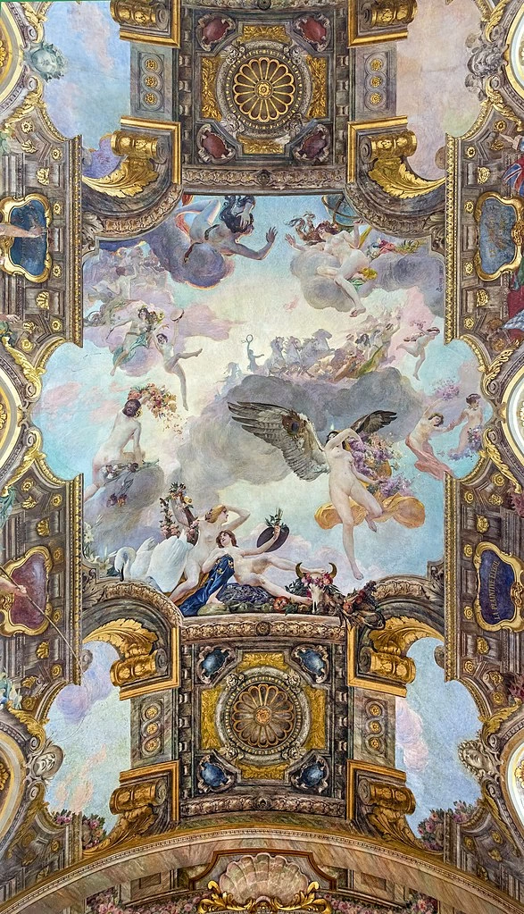 Paul Jean Gervais - Sala degli illustri, Apollo e le arti, 1897, Campidoglio di Tolosa
